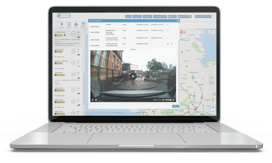 Dashcam Software and Video Telematics for Fleet Management