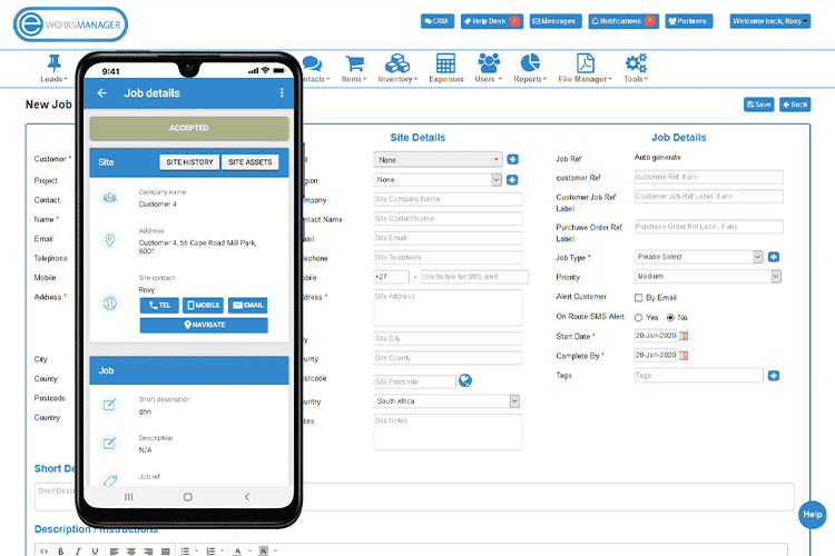 Job Sheet Software