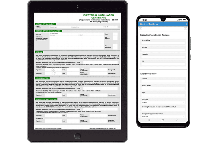 Job Management Software - View Digital Documents and Attachments on the App