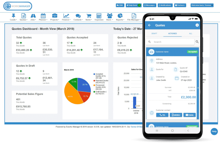 Quoting Software - Mobile-App - Quoting for Service Industry