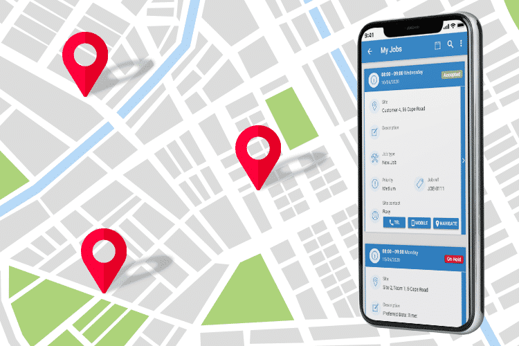 Employee Tracking Software - Track your technicians jobs in the field