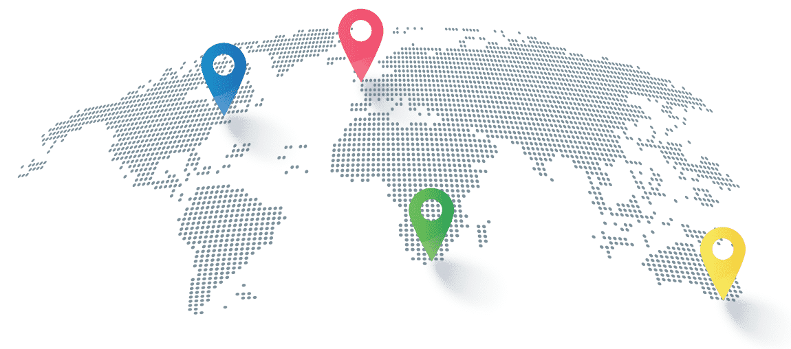 Pricing - Contact Us Map