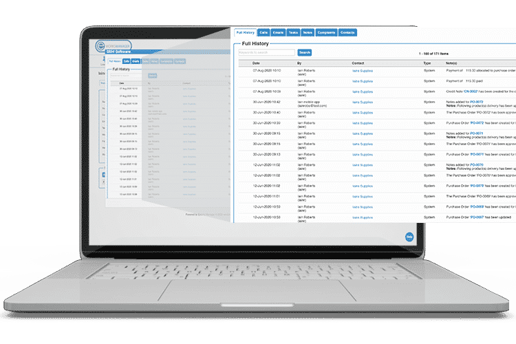 Purchase Order Software - Full Supplier and Purchase Order History