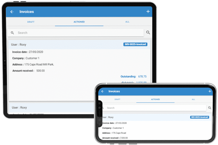 Mobile Invoices